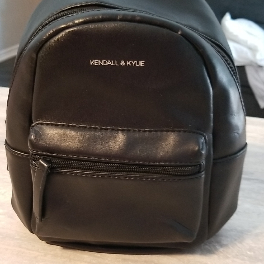 Kendall & Kylie Black Backpack Bag